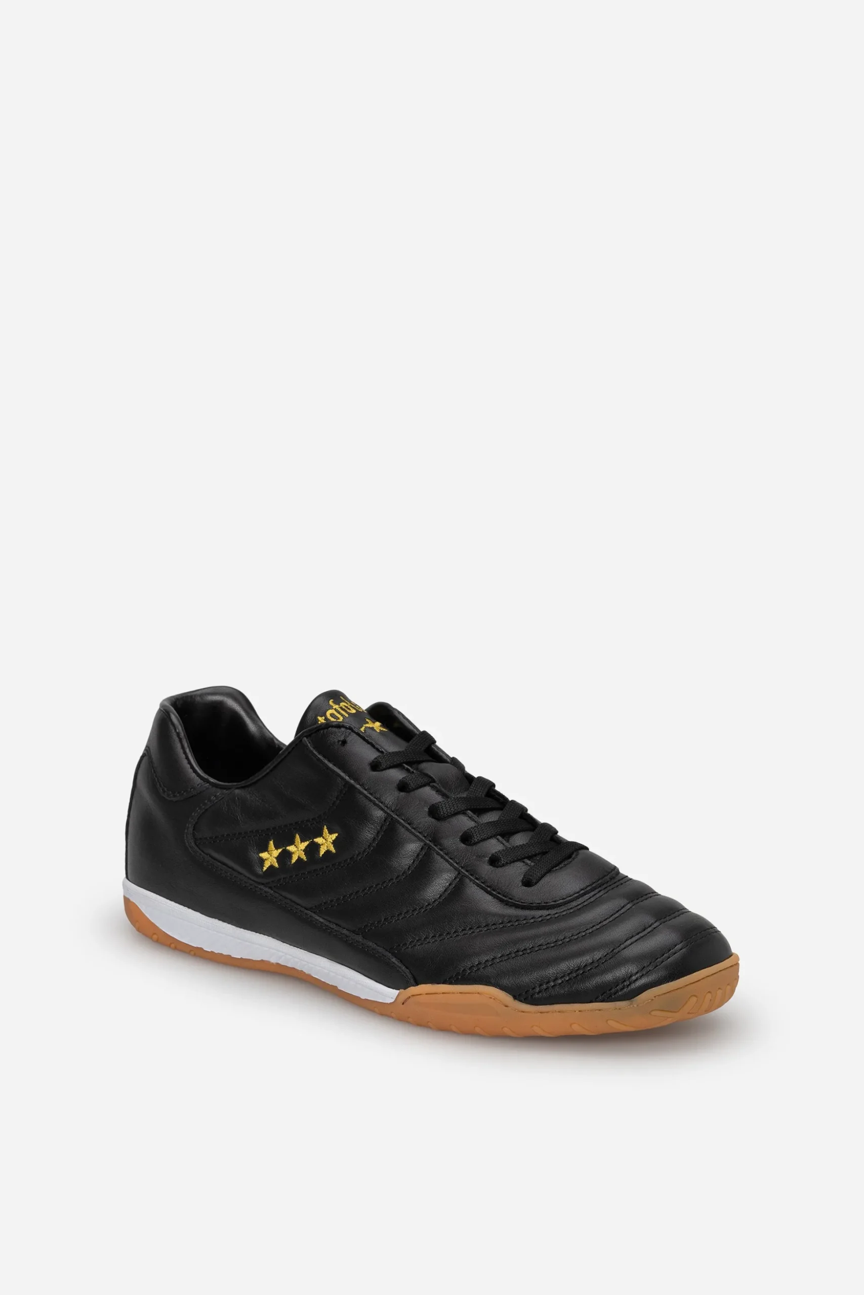 Scarpe da calcio Indoor in pelle Derby